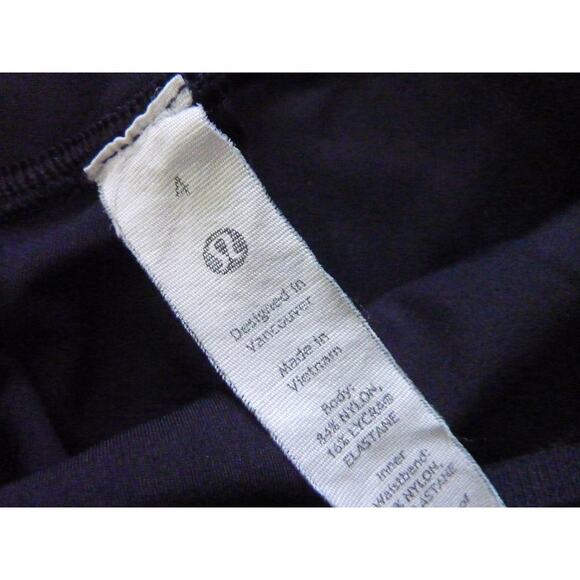 Lululemon Base Pace Leggings LW5DQFS in Black 4 - Picture 6 of 7